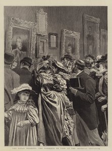 The Royal Wedding, the Presents on View at the Imperial Institute by Robert Barnes
